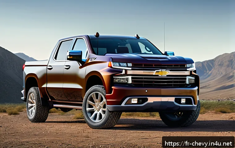 쉐보레 실버라도 트림별 옵션 - A rugged Chevrolet Silverado V8